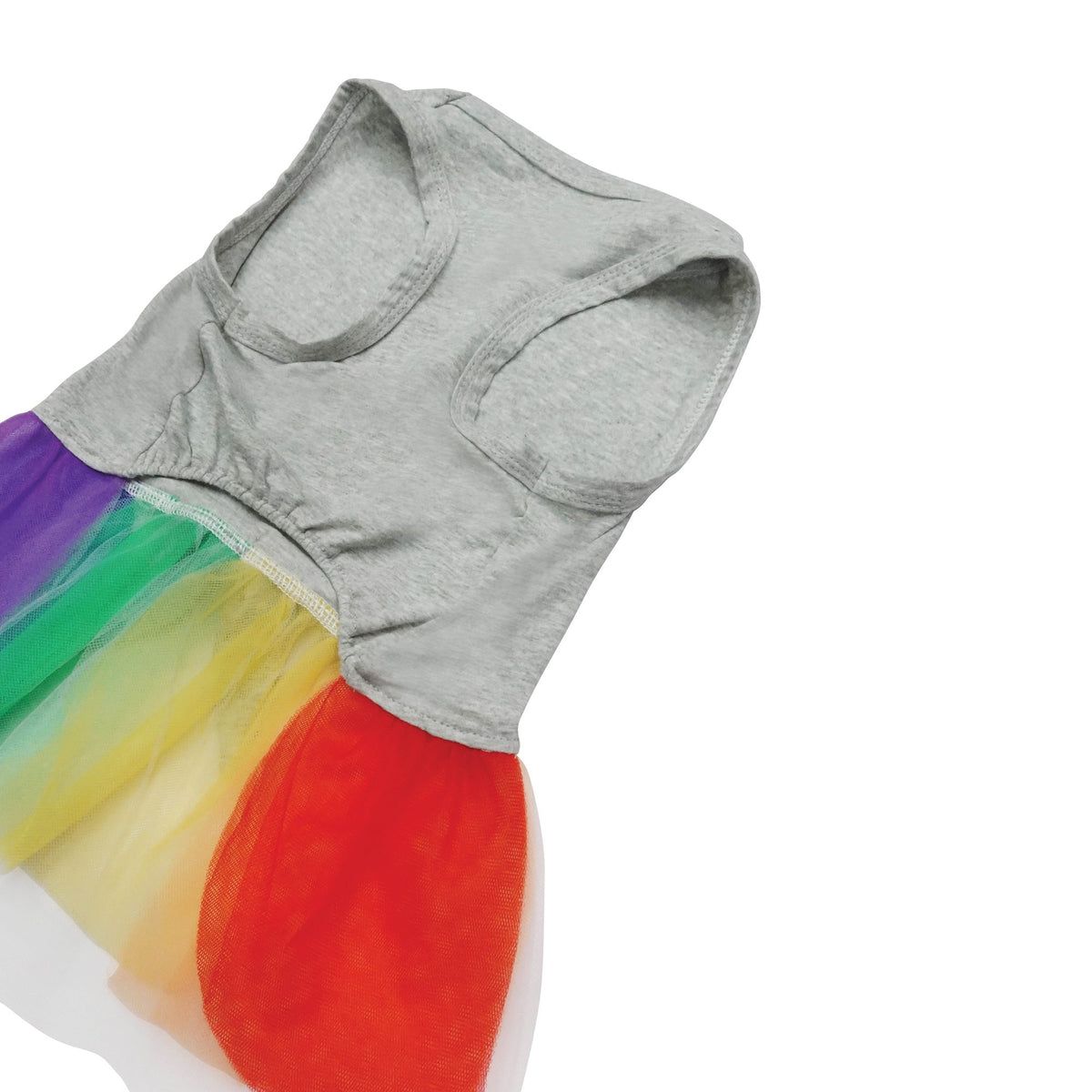 PupWear Rainbow Paw Tutu Dress