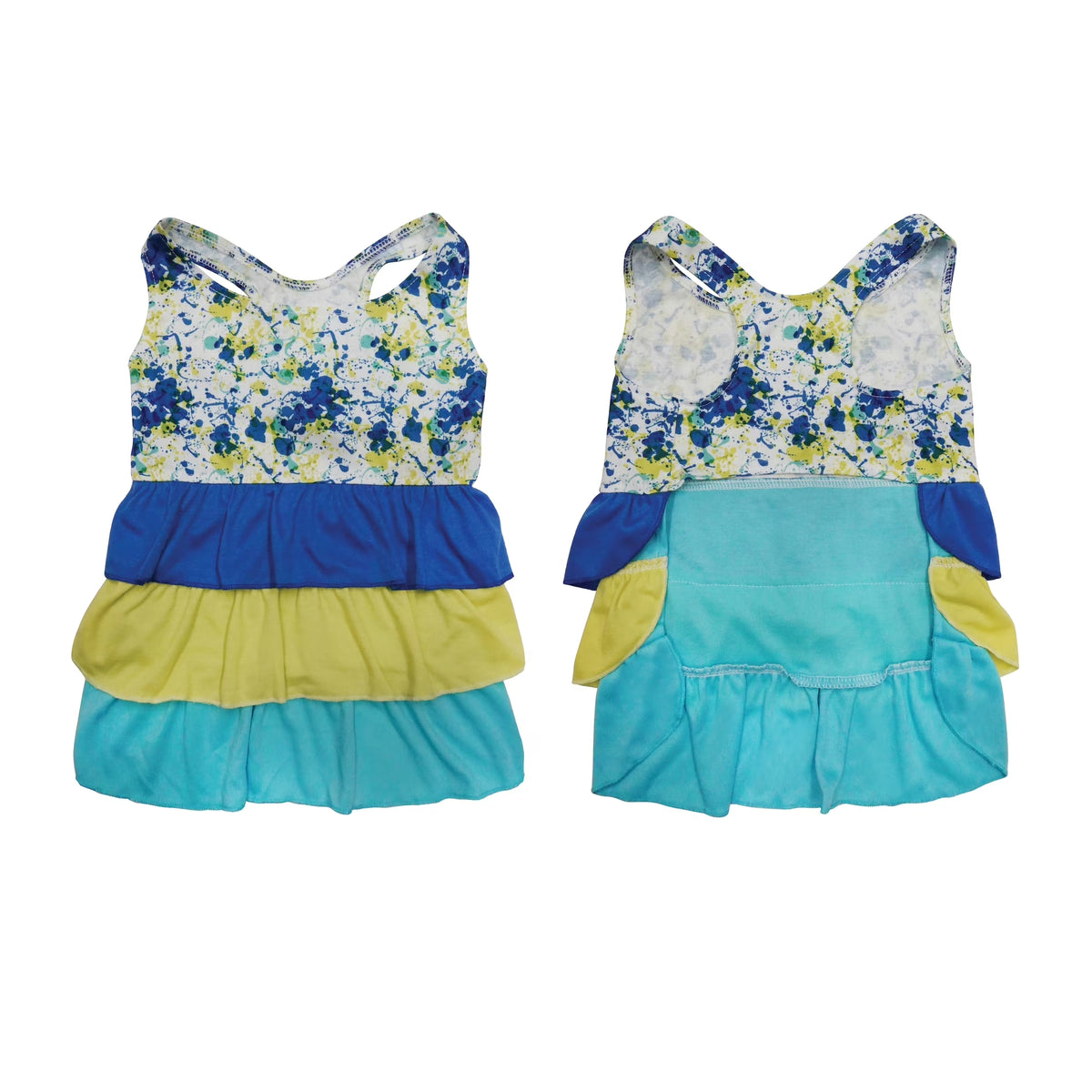 PupWear Color Splash Summer Dress